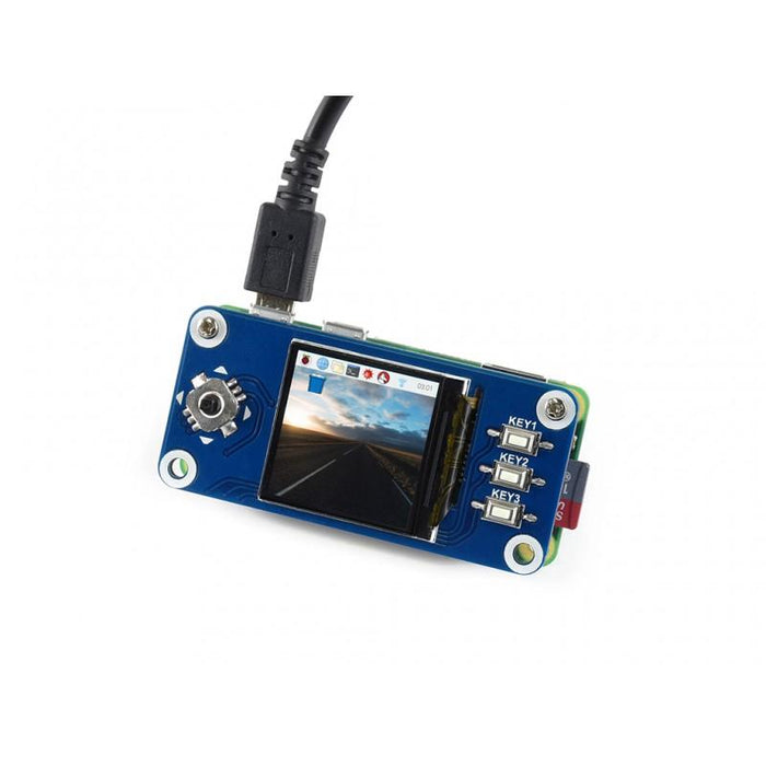 240x240p 1.3 inch RGB IPS LCD HAT for Raspberry Pi ST7789 Driver SPI Interface