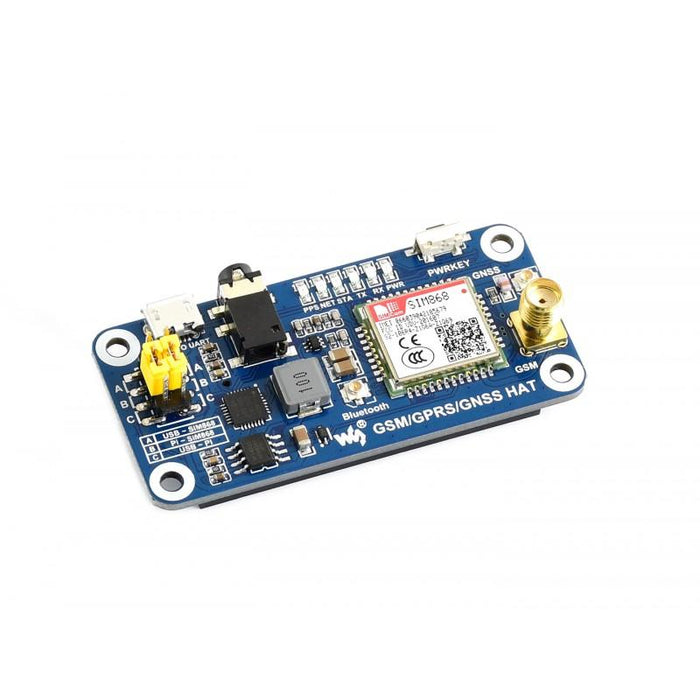 GSM / GNSS / GPRS / Bluetooth HAT for Raspberry Pi