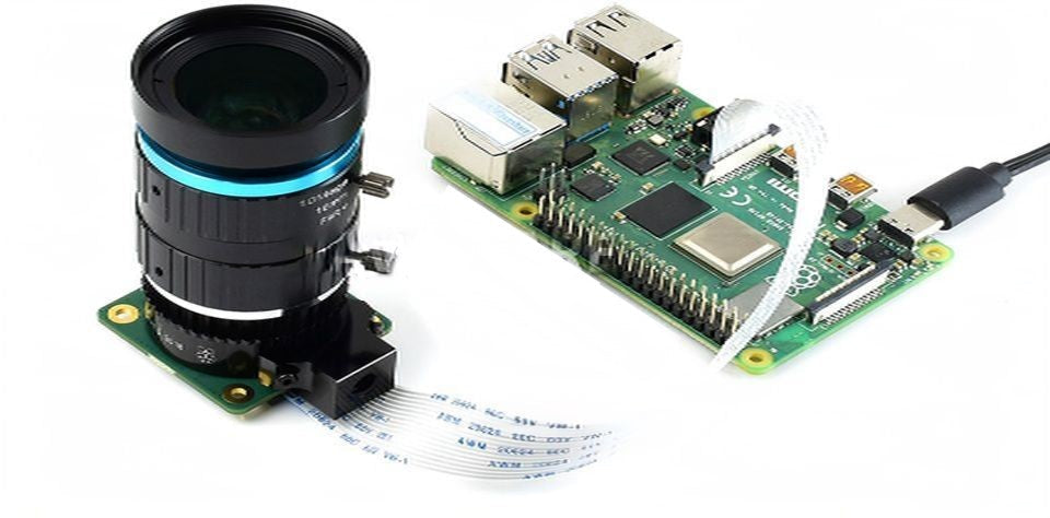 16mm Telephoto Lens with Multi Field Angle for Raspberry Pi HQ Camera