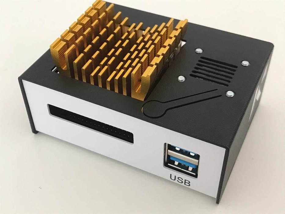 KKSB Odroid XU4Q Case with Fan and Space for Heatsink