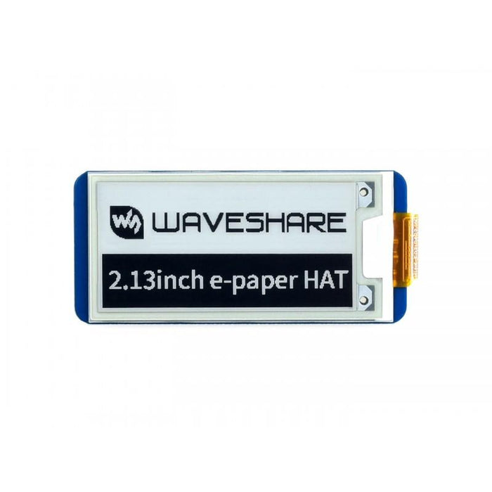 Waveshare 2.13 inch Black and White E Ink Raw Display 250x122p SPI E Paper HAT for Raspberry Pi
