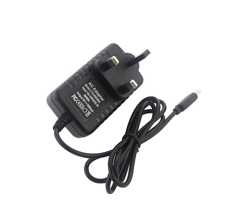 USB C Power Supply for Raspberry Pi 4 Model B 5V/3A, 100-240V, UK Plug