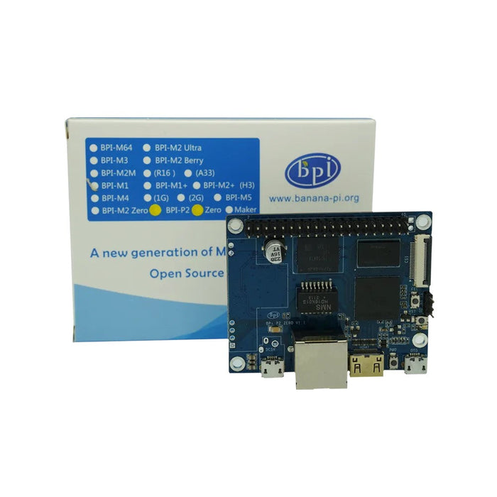 Banana Pi BPI-P2 Zero Allwinner H3 Quad-core Cortex-A7 512M DDR3 8G eMMC