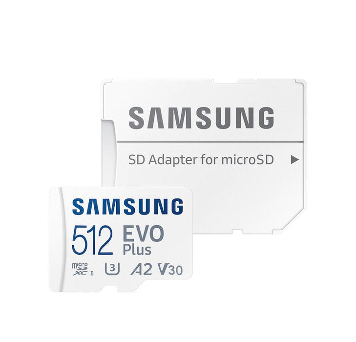 512GB Samsung EVO Plus SDXC Micro SD 4K Memory Card