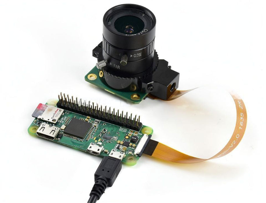 6mm Wide Angle Lens for Raspberry Pi HQ Camera and IMX477R HQ Camera