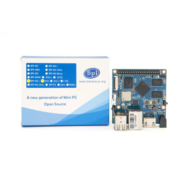 Banana Pi BPI-M2 Plus AllWinner H3 Coretex-A7 1GHz Quad Core 1GB RAM 8GB eMMC