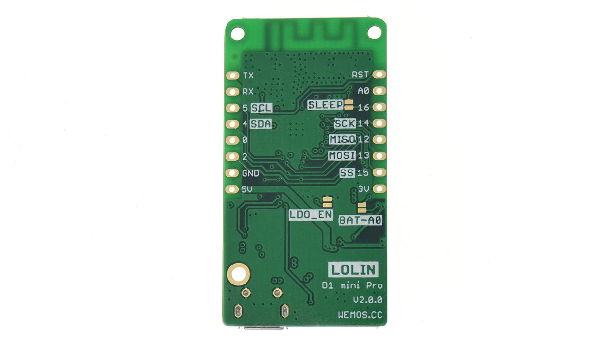 LOLIN D1 Mini Pro ESP-8266EX WiFi IoT Board
