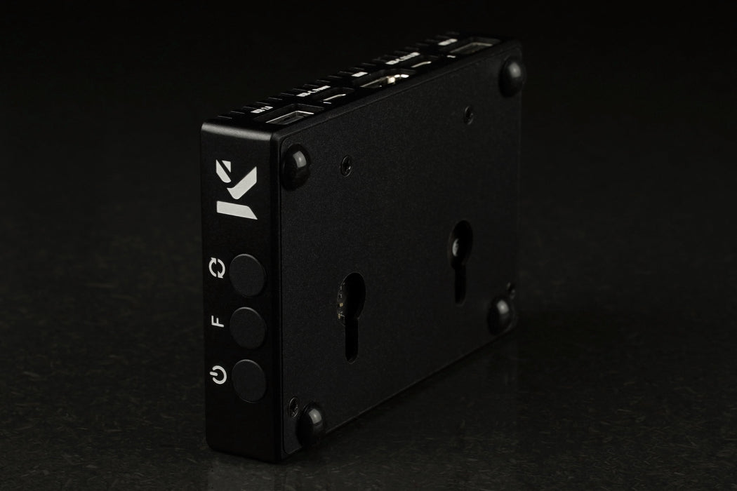 KKSB Khadas Edge2 Heatsink Case - Black Aluminium Enclosure