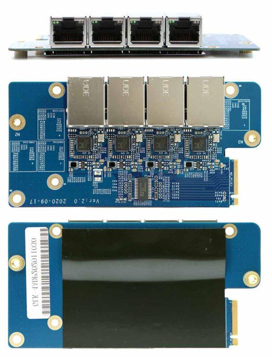 Odroid H2 and H2+ Net Card with 4 2.5 GbE Ports