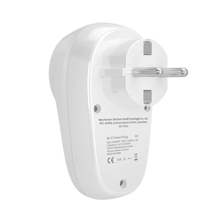 SONOFF S26R2 WiFi Smart Plug (DE Standard / Type F)