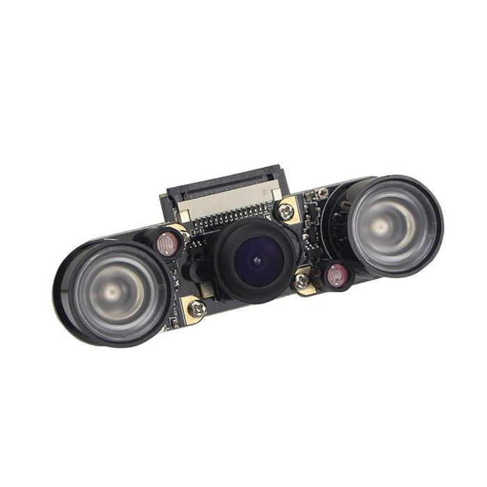 RPi Night Vision Camera Module for Raspberry Pi 5MP OV5647 Fisheye Lens 1080p