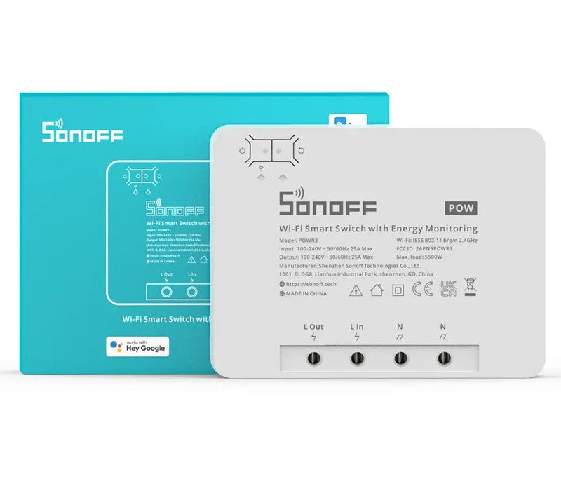 SONOFF POWR3 High Power Smart Switch