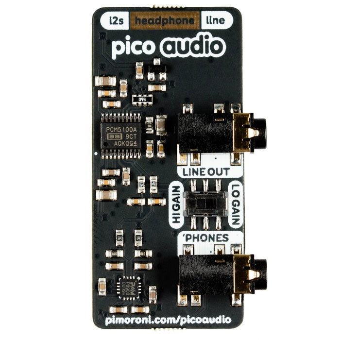 Pimoroni Audio Pack Add-on Board for Raspberry Pi Pico