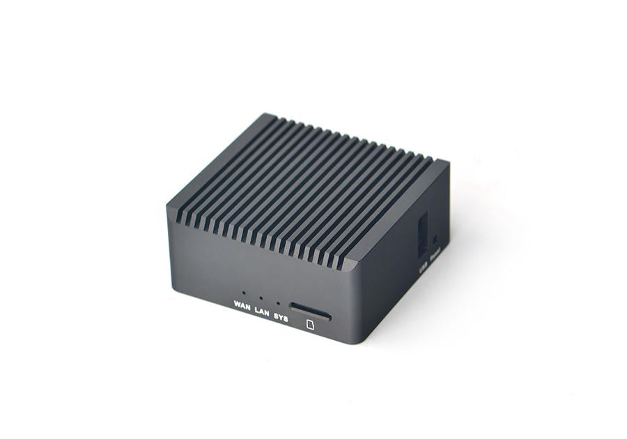 NanoPi R2S RK3328 Quad-Core 1GB RAM Dual Gbps Ethernet CNC Case USB C Cable