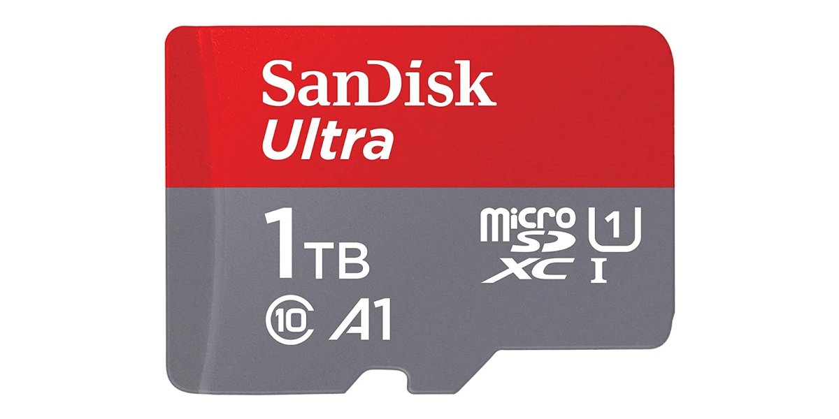 1 TB SanDisk Ultra Micro SDHC UHS-I C10 A1 U1 Memory Card