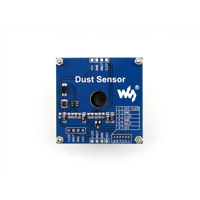 GP2Y1010AU0F Dust Sensor Air Quality Monitoring 2.5V 5.5V with 4PIN XH2.54 Wire