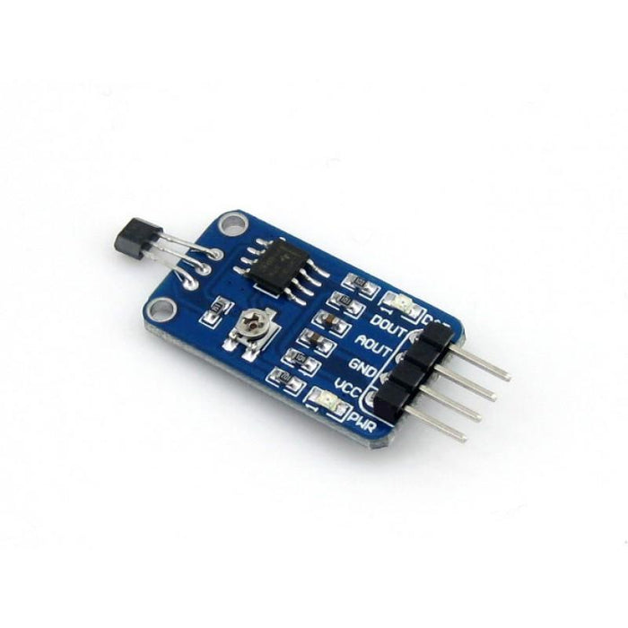 49E Hall Sensor Magnetic Field Detector LM393 Voltage Comparator with 4PIN Wire