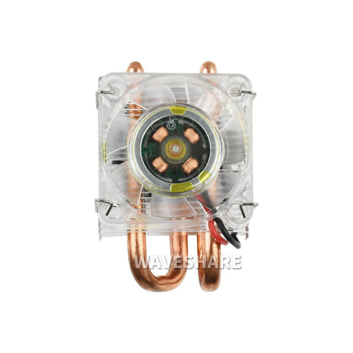 Low Profile RGB LED 5V ICE Tower Cooling Fan for Raspberry Pi 4B, 3B+, and 3B