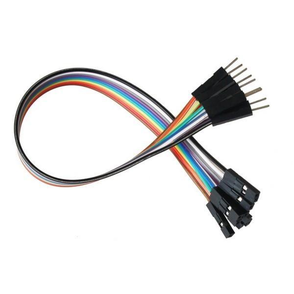 Jumper Wires 10 Pieces – Male to Female Connectors - 11.5cm and 22cm, 31cm