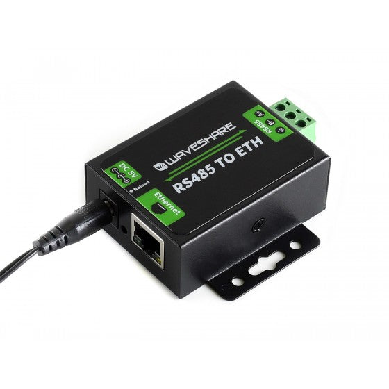 RS485 to Ethernet Converter with EU Power Supply