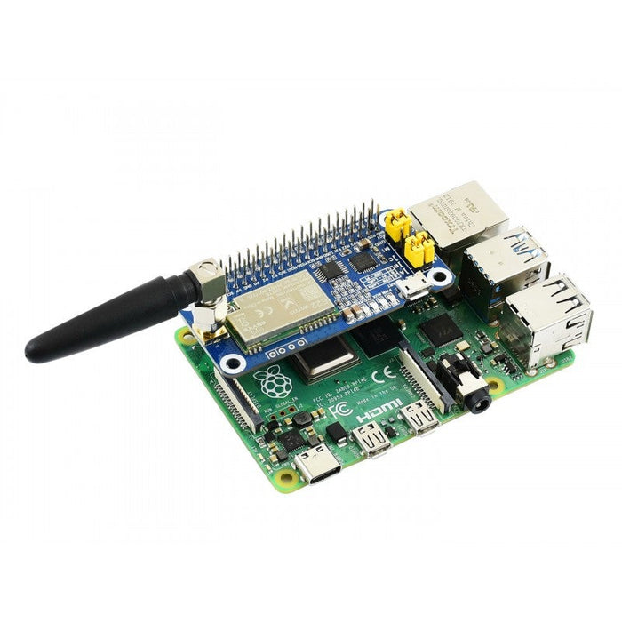 SX1262 868MHz LoRa HAT for Raspberry Pi – Europe, Asia, Africa with Antenna