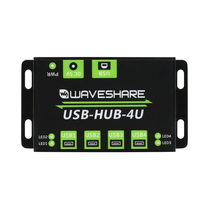 Industrial Grade USB HUB (4U) with EU Power Supply